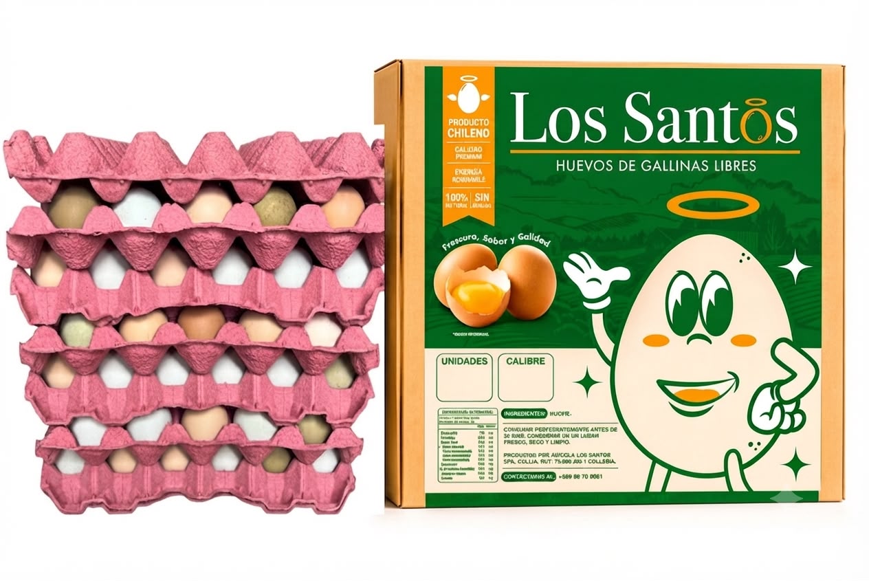 HUEVOS DE GALLINAS LIBRES "PRIMERA CAMPO 54 - 60 GRS."