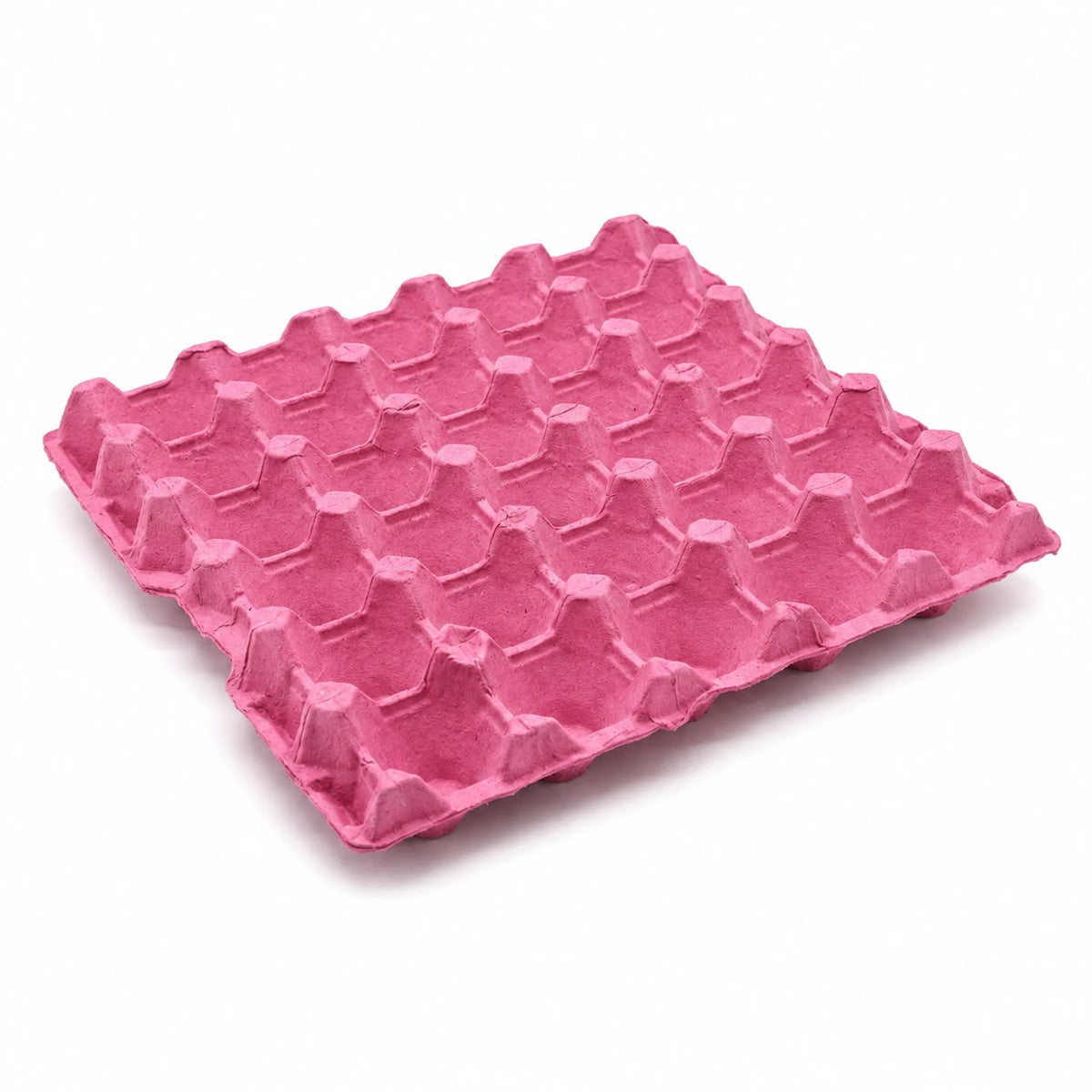 bandejas de 39 huevos color rosa